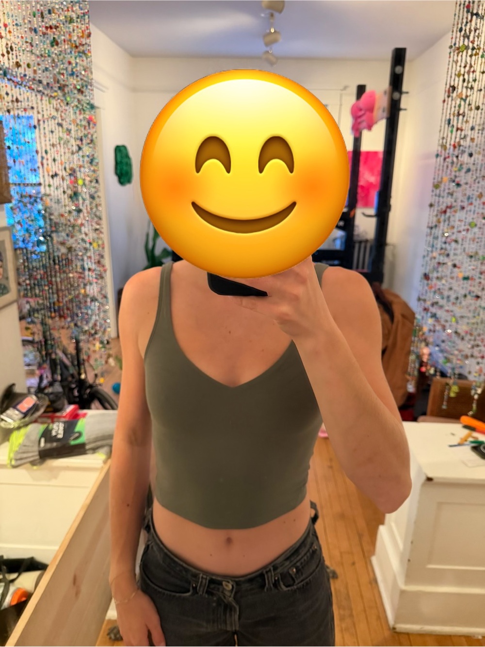 Lululemon Align Olive V-Neck